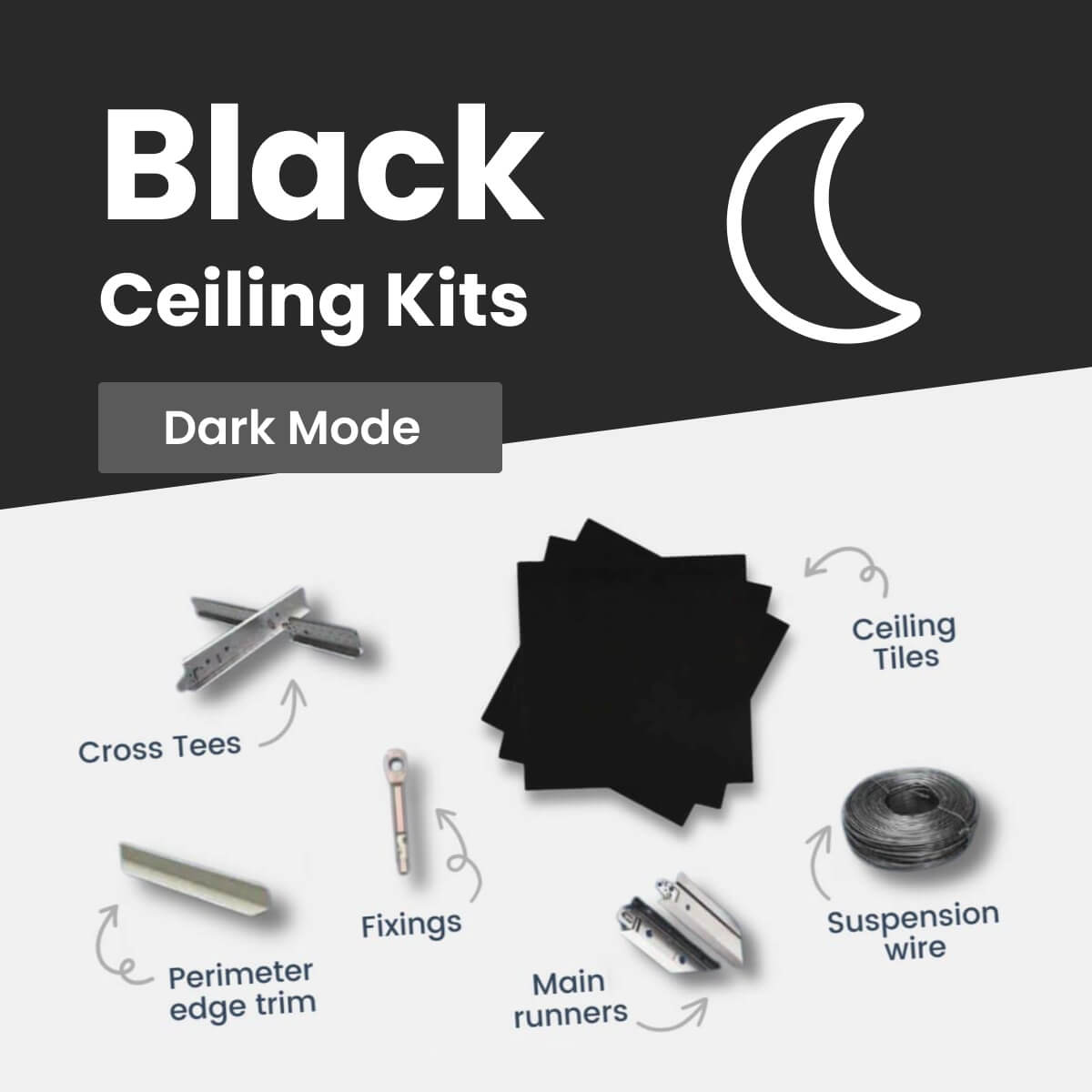 Black Ceiling Kits