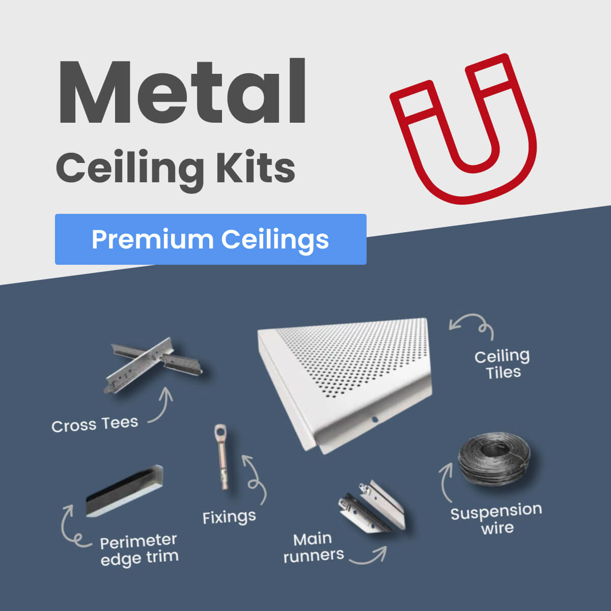 Metal Ceiling Kits