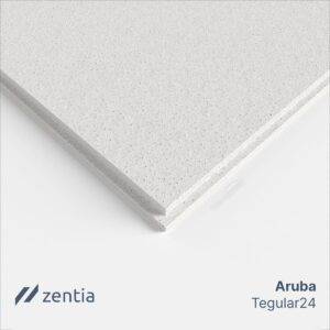 Zentia Aruba Tegular24 (BP5462M) 600 x 600mm Reveal Edge (24mm Grid) Ceiling Tiles